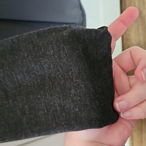 The North Face Women's Sz XL open front cardigan wrap jacket gray - Picture 5 of 8